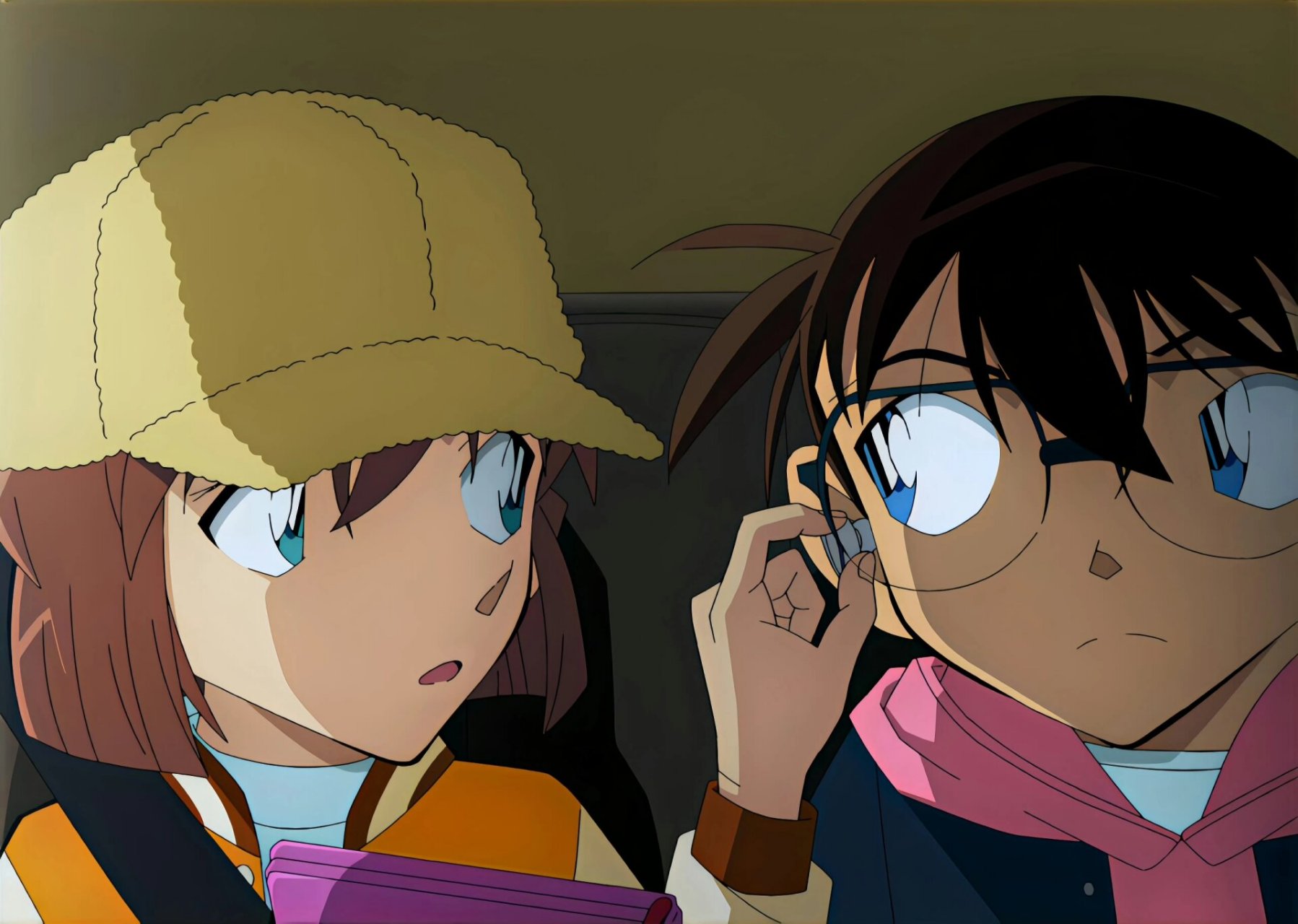 m26黑铁的鱼影柯哀同框高清图