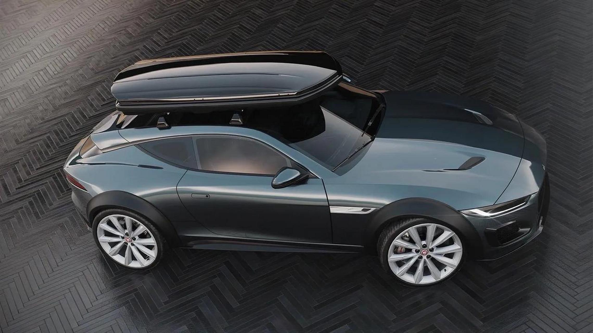 捷豹f-type跨界猎装版惊艳亮相!