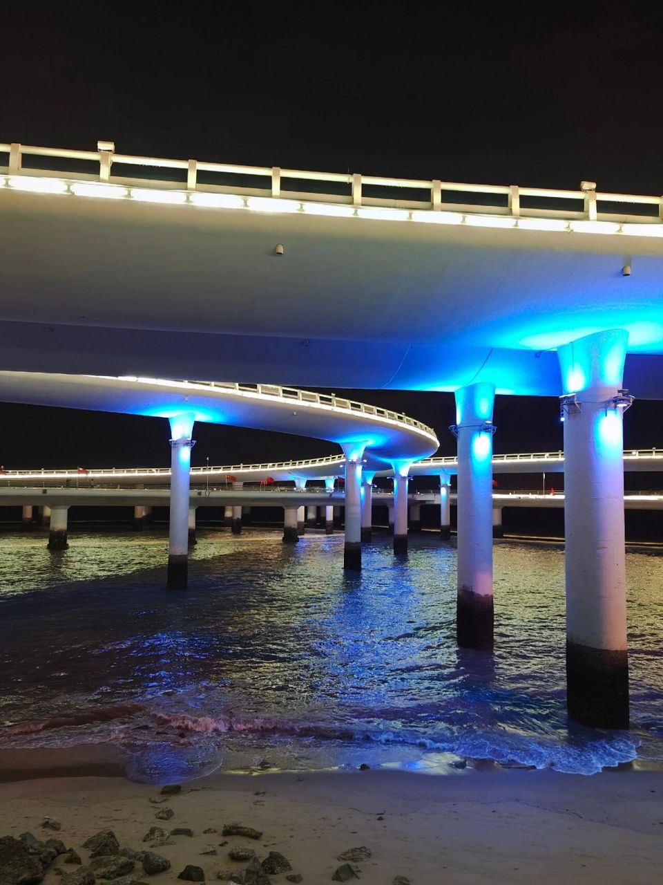 厦门|演武大桥观景平台看夜景 双子塔是厦门地标 观赏的最佳视野就是