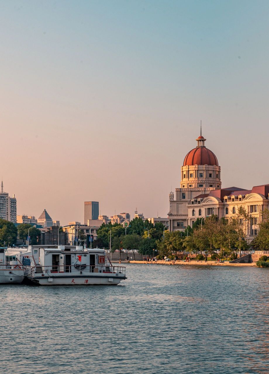citywalk③|天津之眼-海河风景线-海河夜景 从进步桥出发,步行到天津