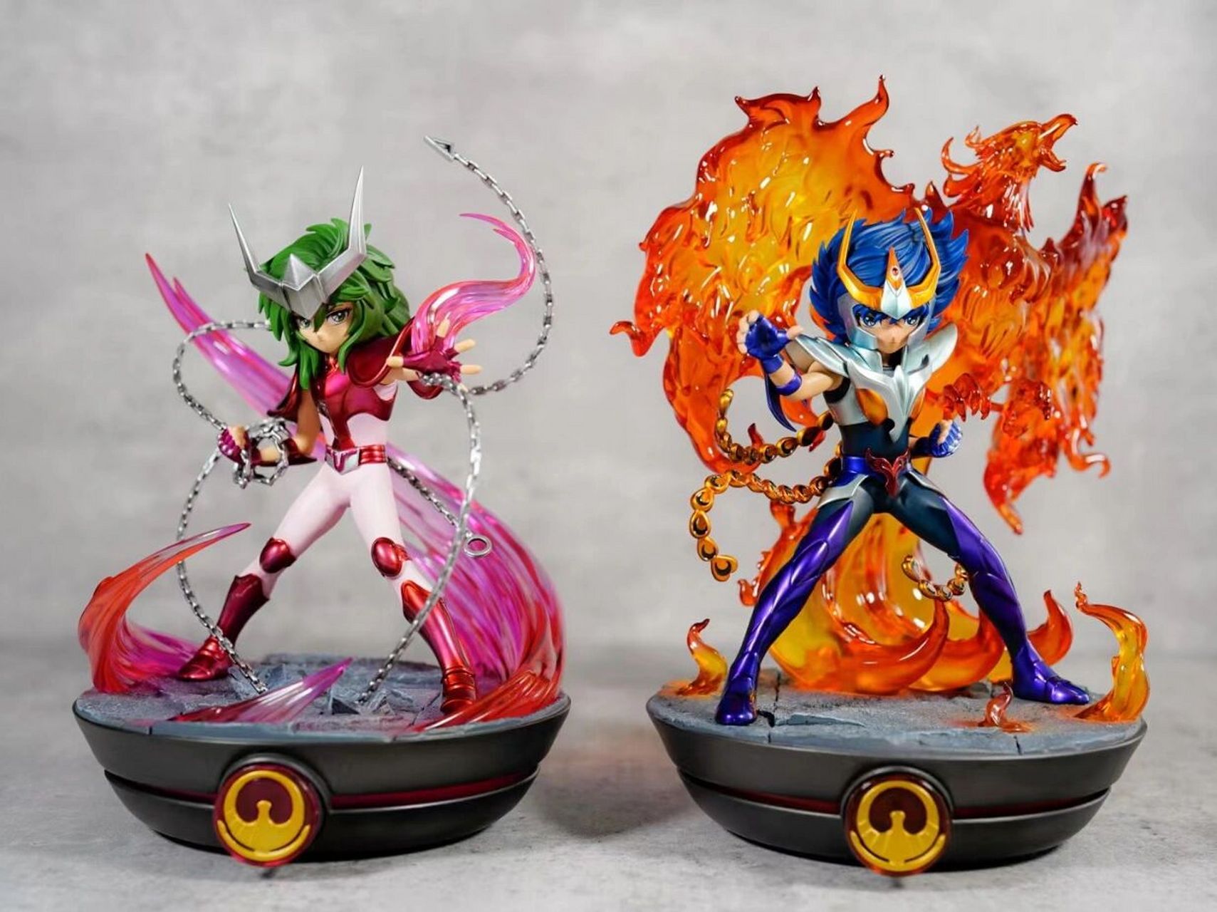 两兄弟萌化老夫 #模型# #圣斗士星矢# #一辉# #瞬