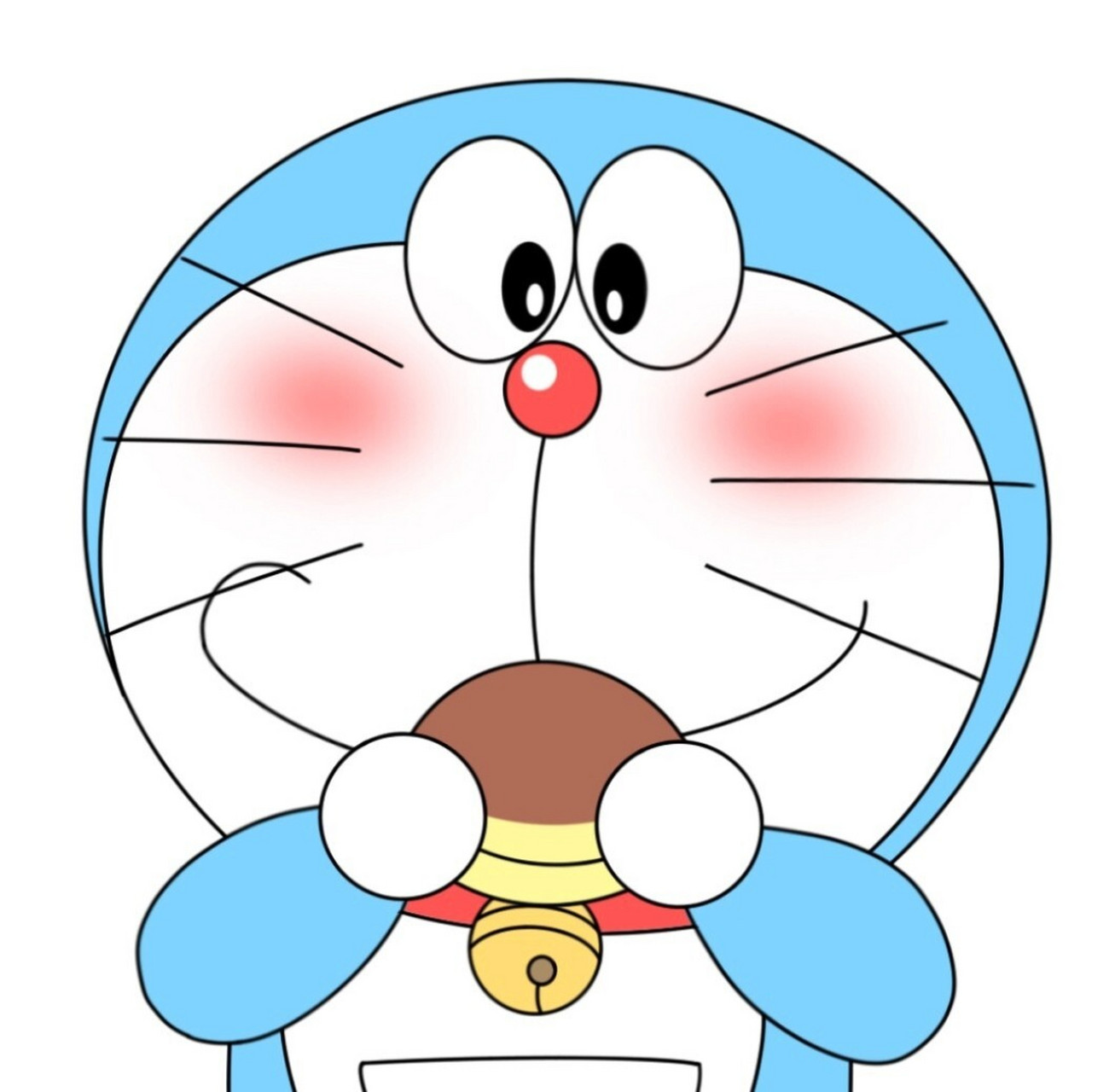 蓝胖纸你不能再吃啦!小头像 原来蓝胖纸是个可爱滴小吃货呀!