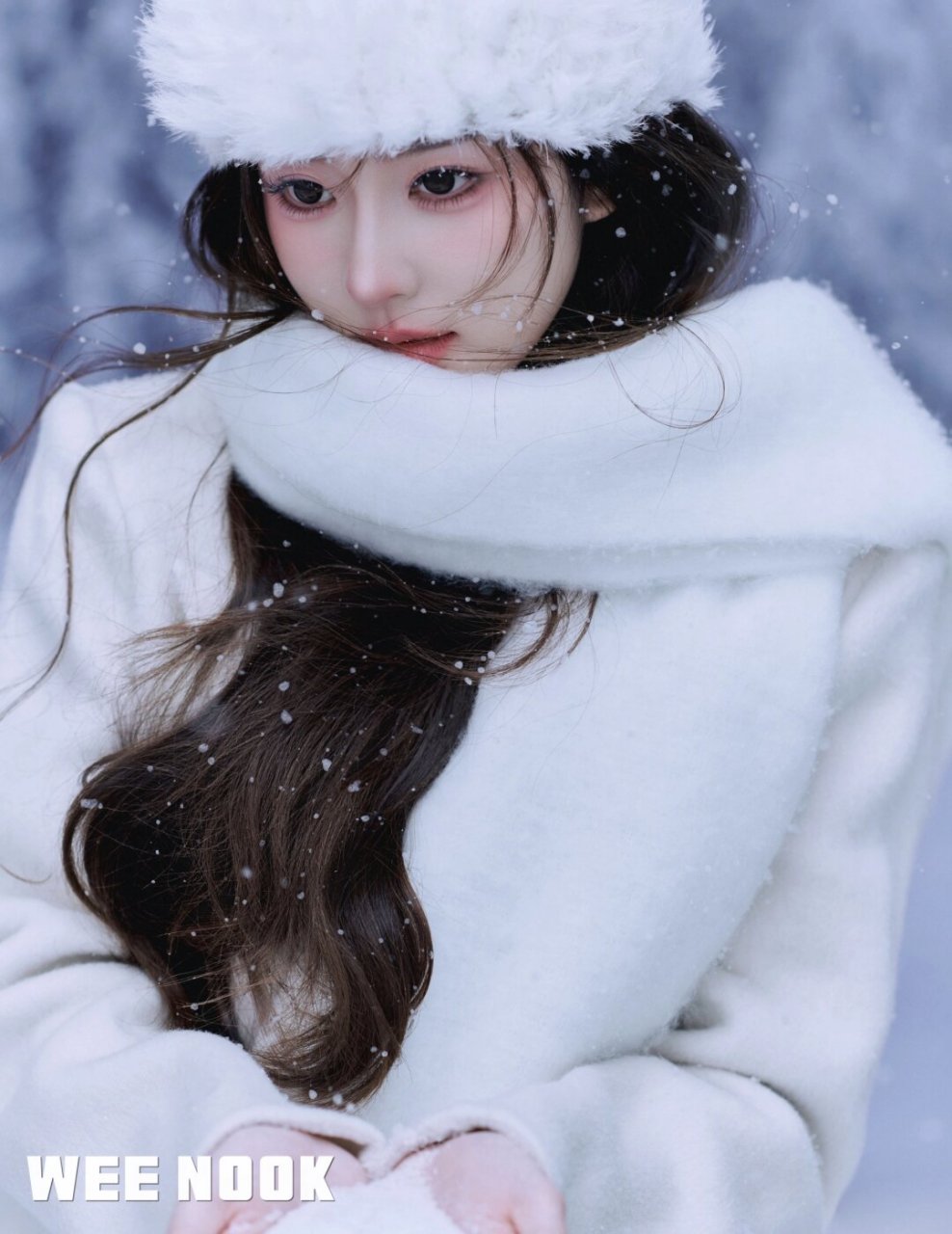 冬日来信❄️初雪清冷暖冬雪景韩系少女写真 ▪广州摄影 📍