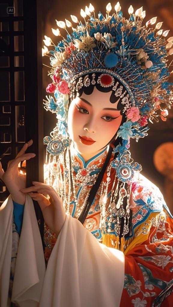 唯美京剧图片唯美京剧花旦图片古风简易花旦妆容花旦眼睛京剧美女花旦