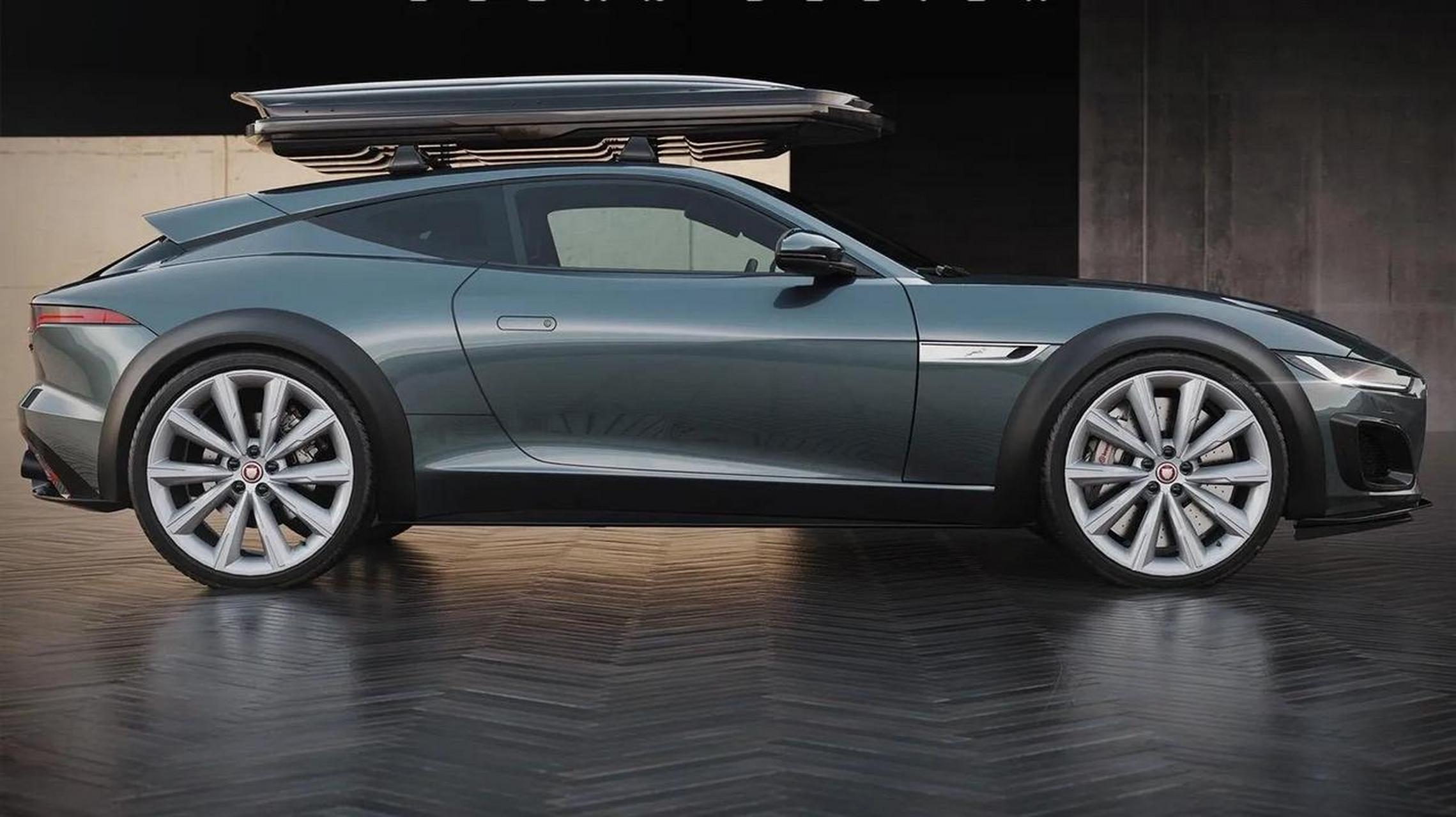 捷豹f-type跨界猎装版惊艳亮相!