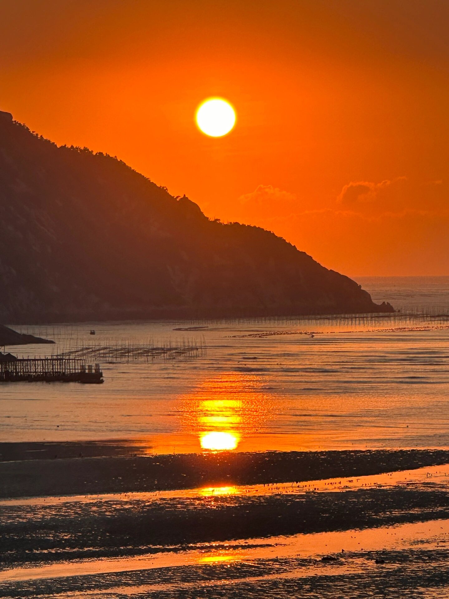 霞浦北岐,摄影爱好者打卡地93 8215霞浦北岐滩涂日出,霞浦最网