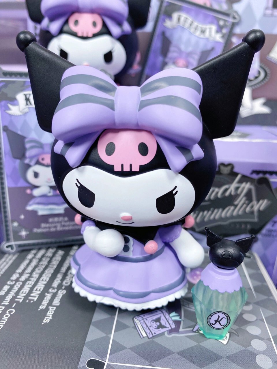 图文版库洛米幸运占卜系列盲盒分享附编码  给这套库洛米盲盒配了配套