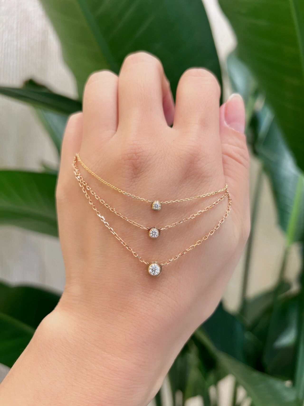 卡地亚人气超高小飞碟单钻项链