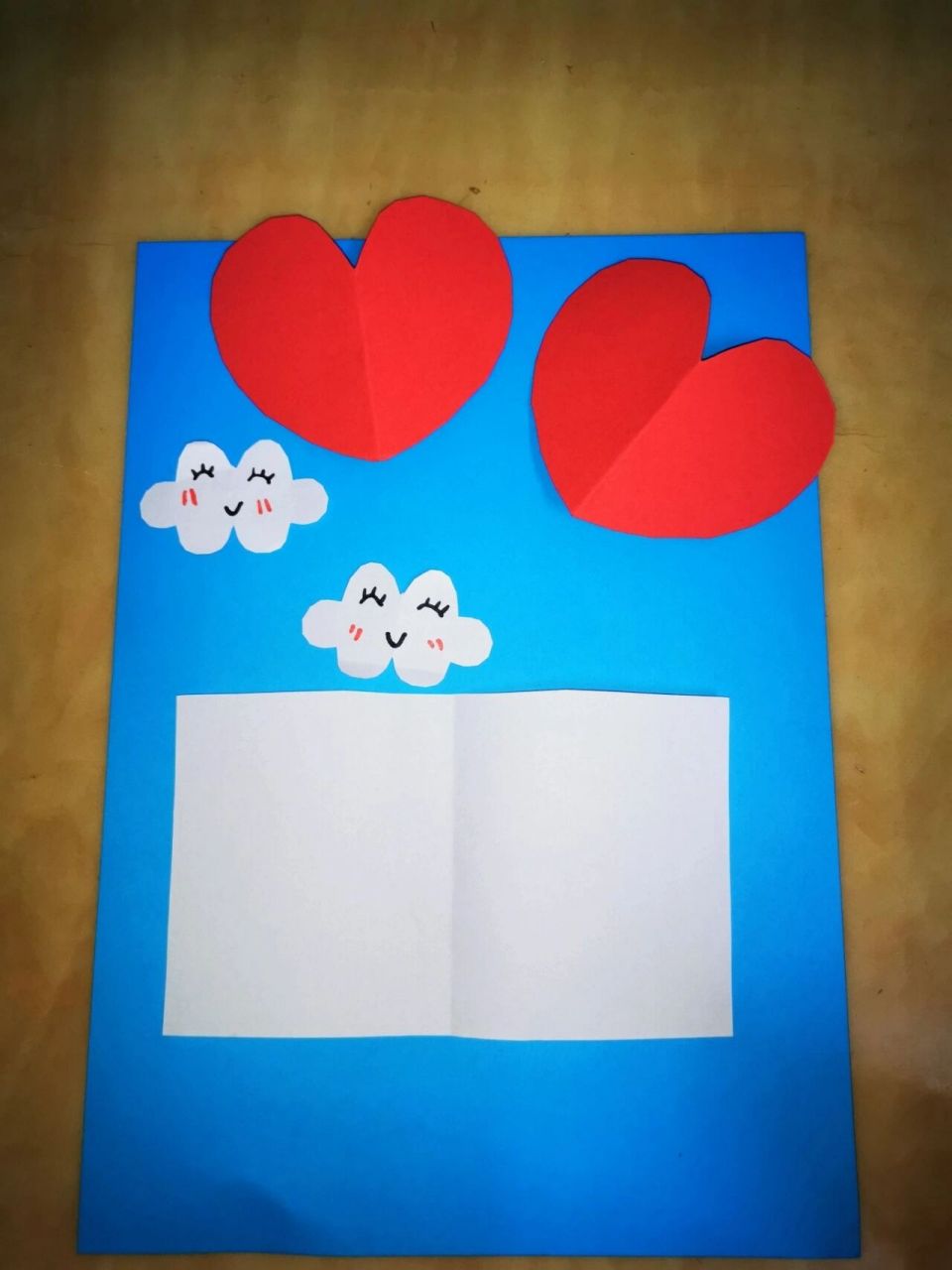 95超简单的幼儿园心愿卡|亲子手工制作 开学啦,来交心愿卡交作业啦