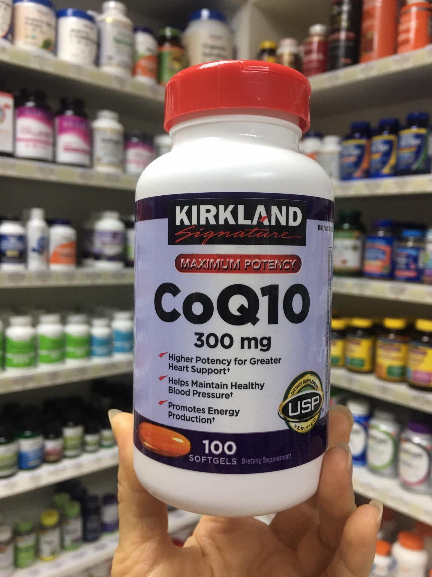 美国kirkland coq10 辅酶300毫克 100粒胶囊 高效抗氧化,抗衰老 是