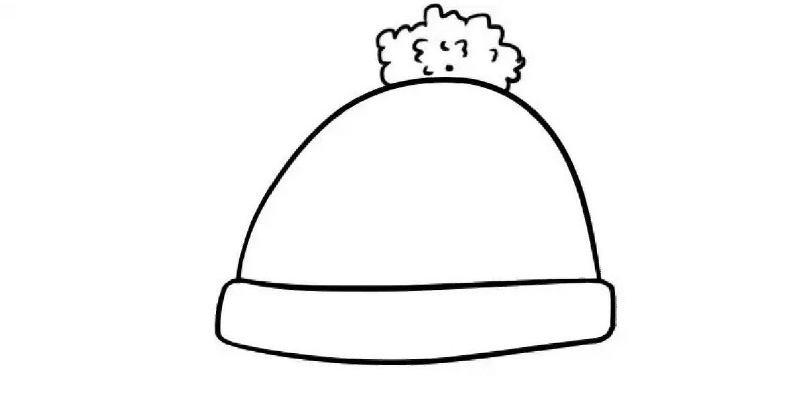 帽子 涂色 为自己设计一款专属帽子吧