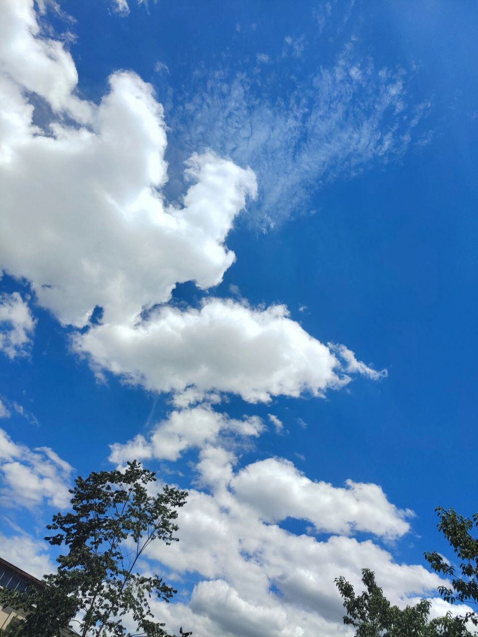 西安天气 西安的天空这么漂亮,你不来一趟吗? 热又何妨