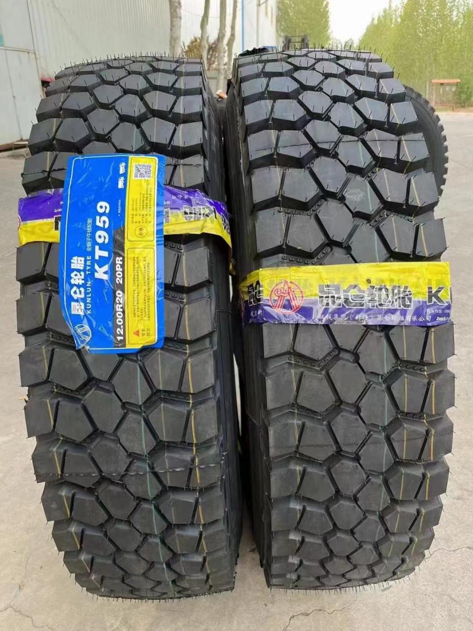 1200r20一线三包轮胎昆仑 路鳌 917/916/959/691/971 二线沙坨雪莲217