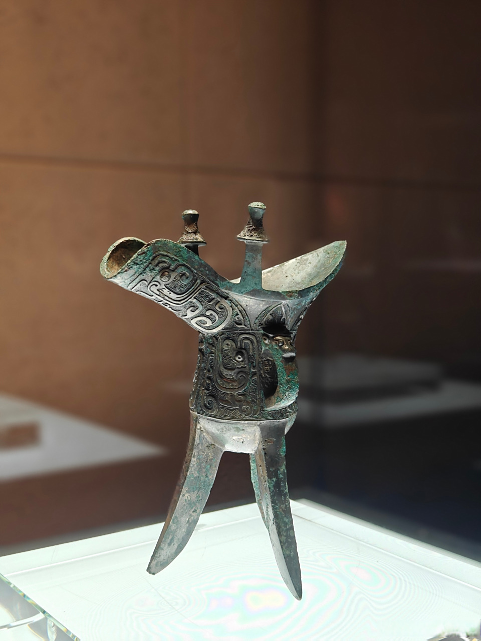 【霸业·文物赏析】  >> 西周 鸟纹爵,山西省绛县横水墓地2531号墓