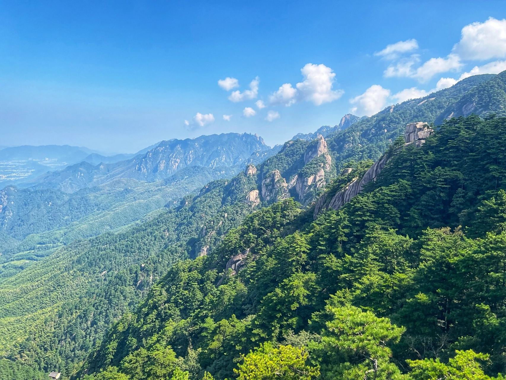 九华山-天台 花台省索道费路线 九华山天台和花台的风景还是非常美的.