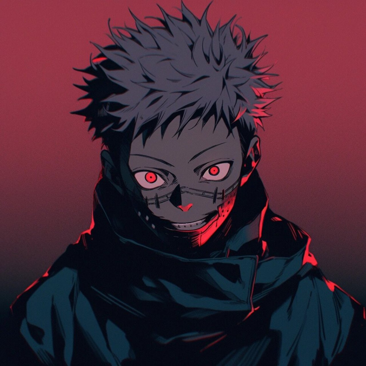 咒术回战|虎子头像分享,虎杖悠仁