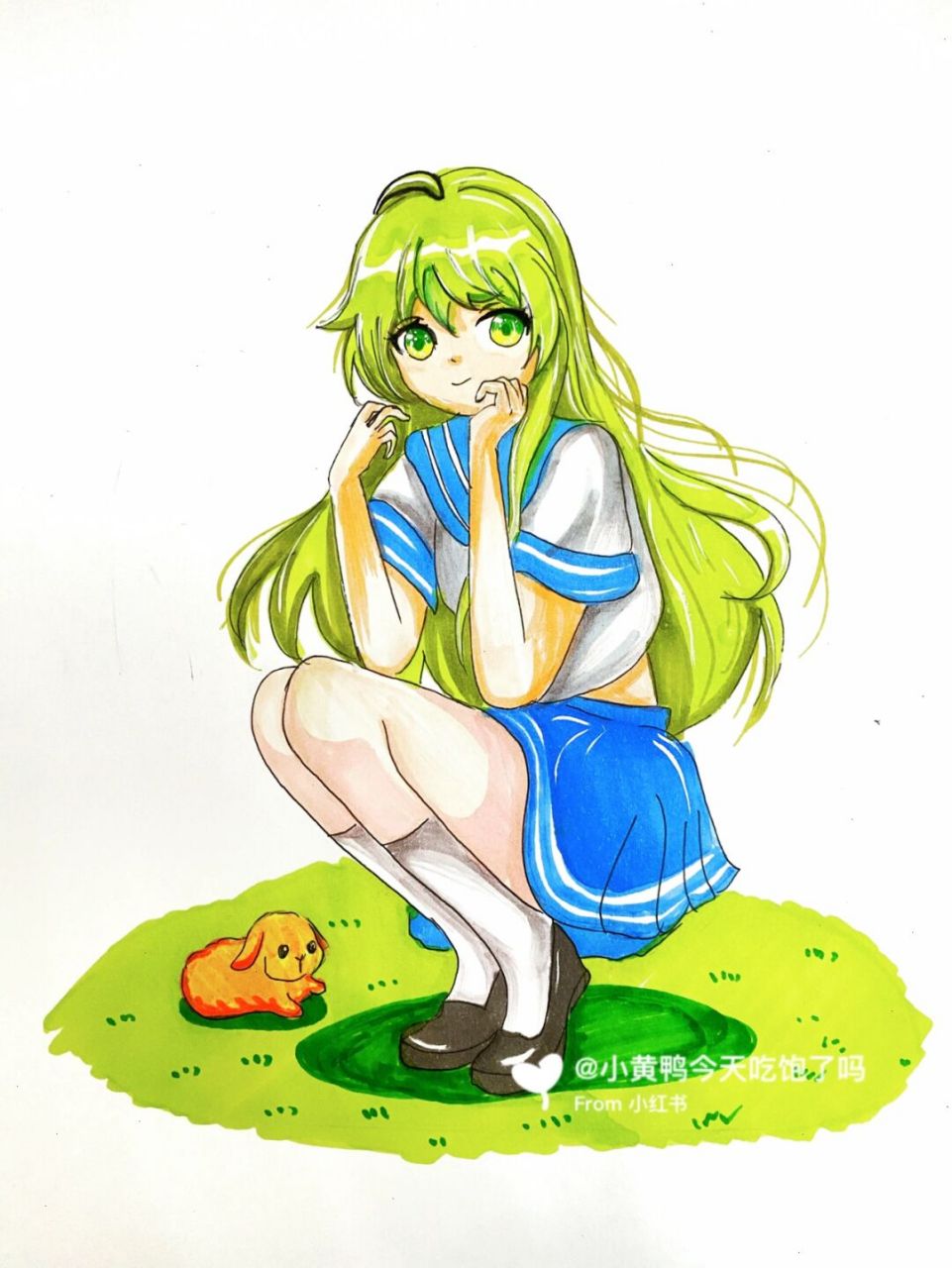 动漫女生 #动漫# #动漫女生# #动漫蹲姿# #女生动漫#