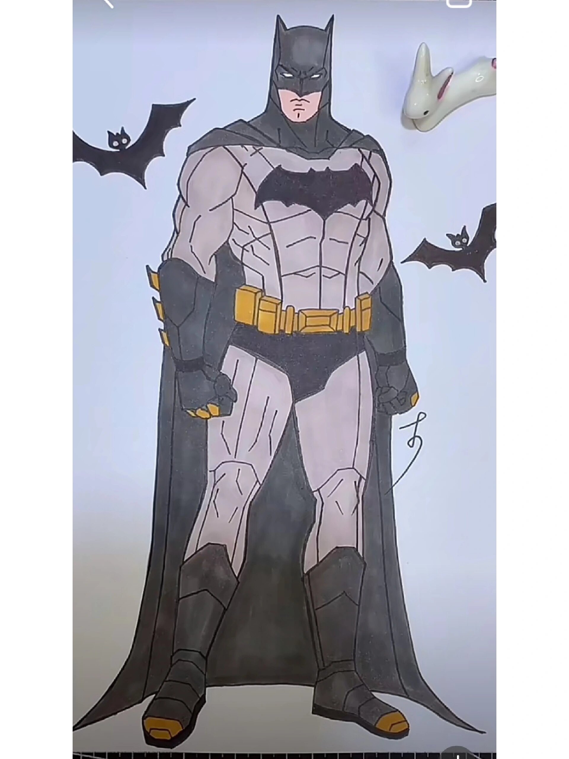 蝙蝠侠手绘