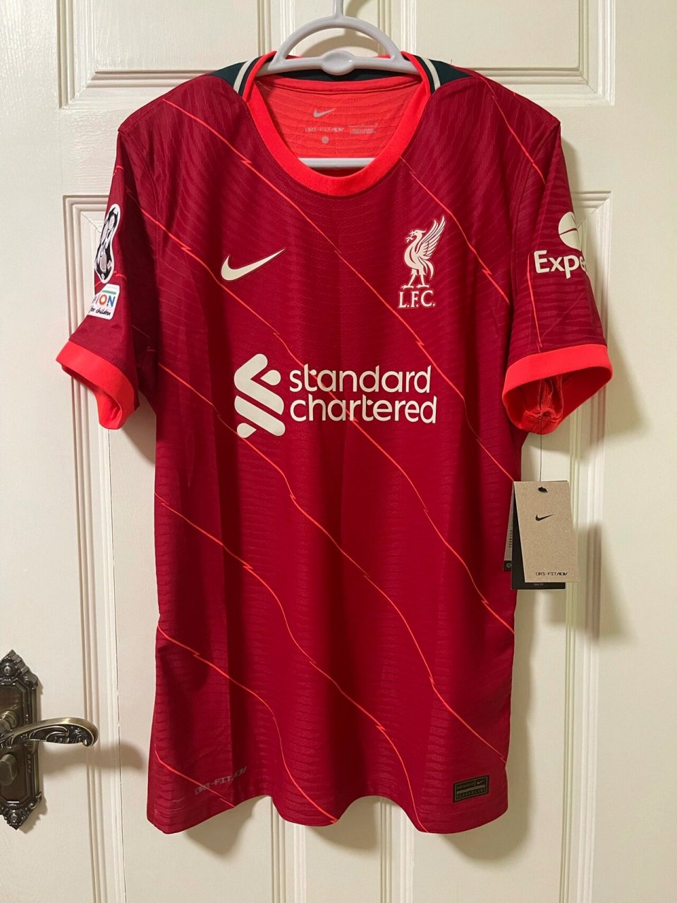 阿诺德利物浦2122赛季主场球员版球衣 全新正品带吊牌 亚历山大