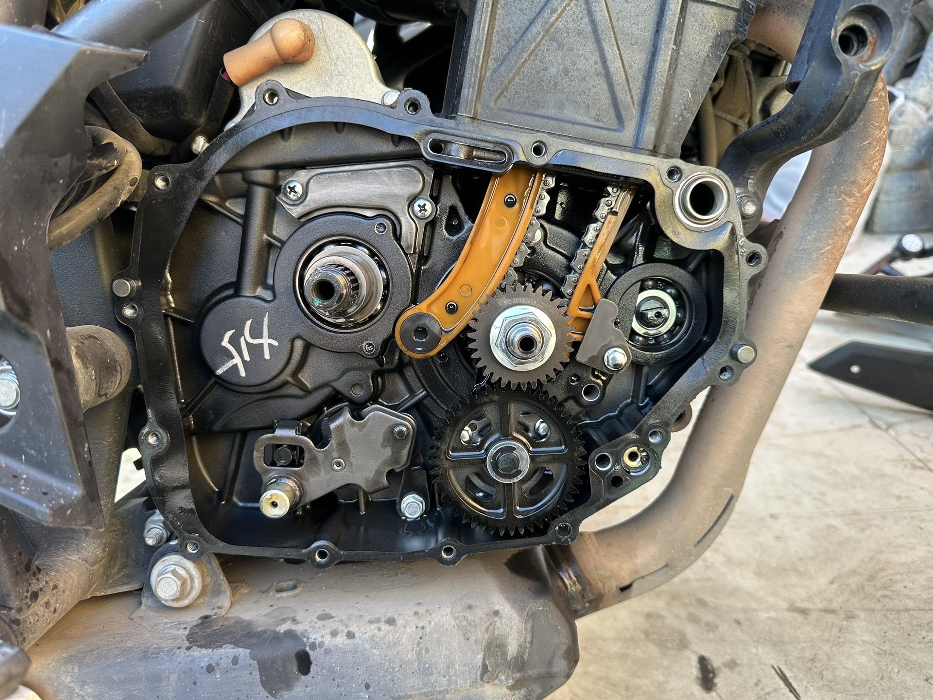 春风nk250.更换离合片,更换水箱 机油,减震油封,减震油