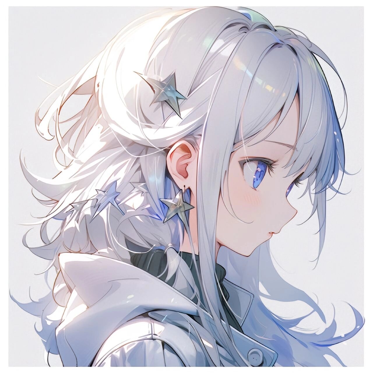 清冷白月光,动漫女生头像 #动漫女生头像# #好看的女生头像# #动漫女