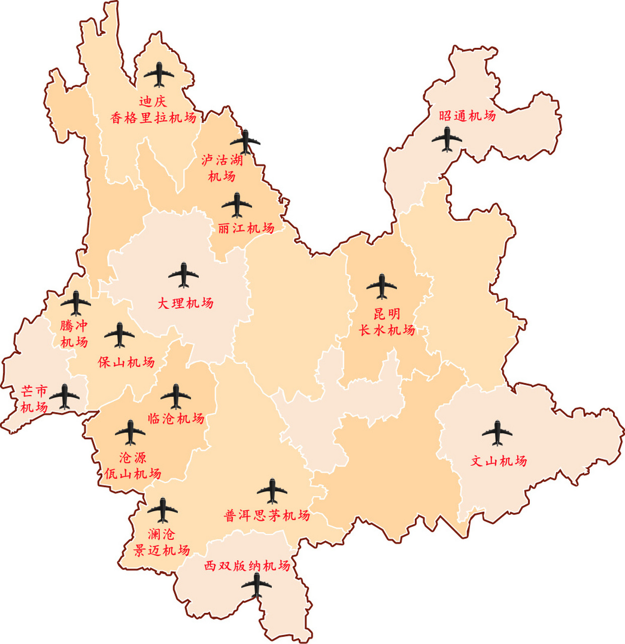 香格里拉地理位置图片
