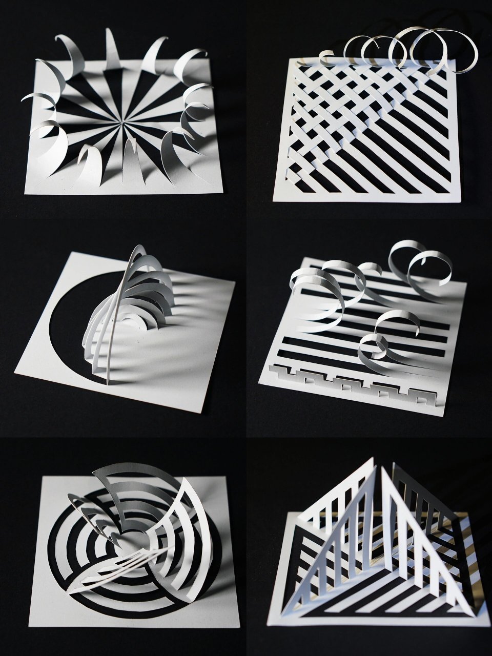 美术生🎨|半立体构成多切多折分享 听说大家都想要更清晰的多切多折