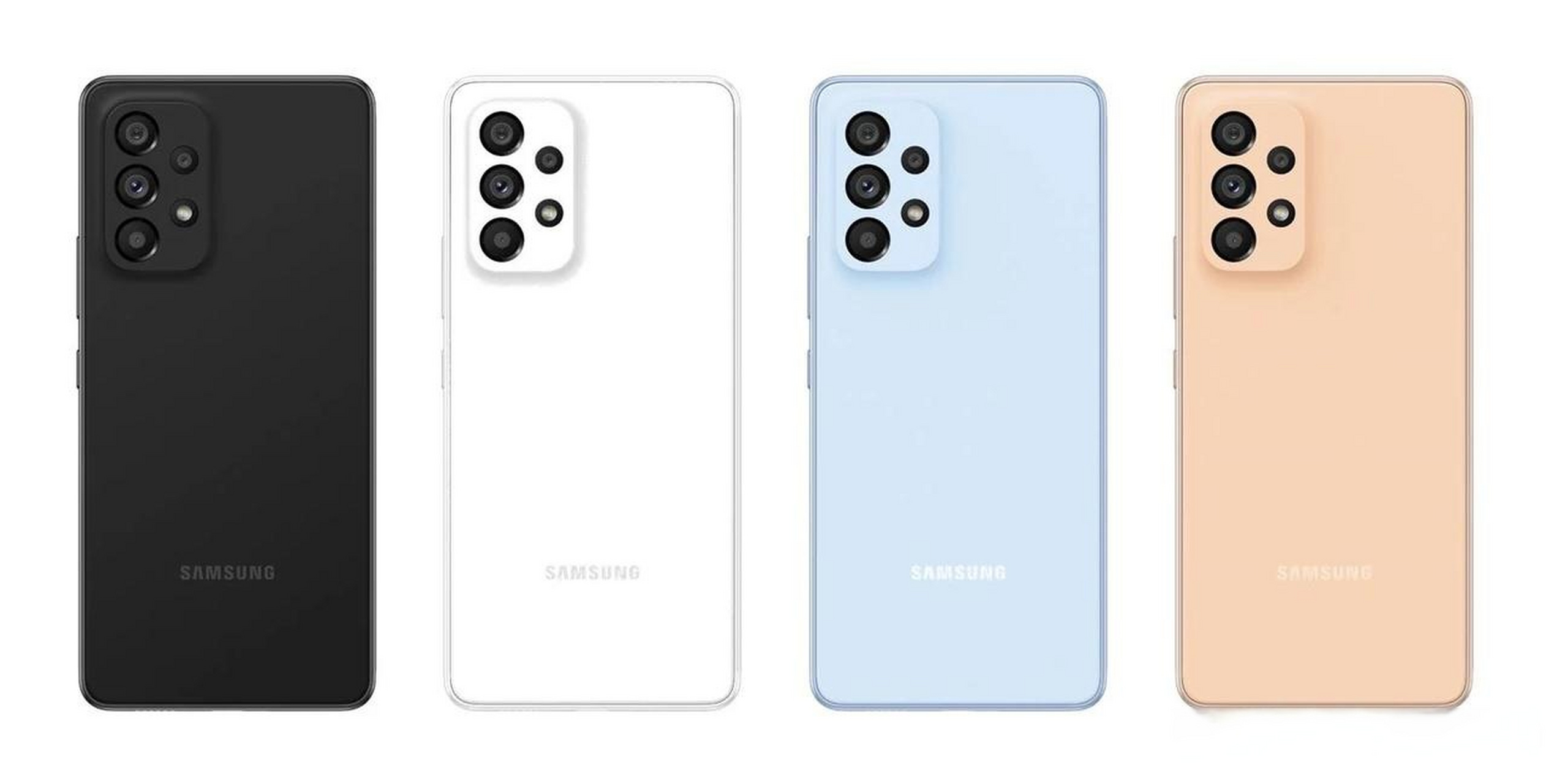 三星的galaxy a53的机身配色.是对比竞争?还是在仿?