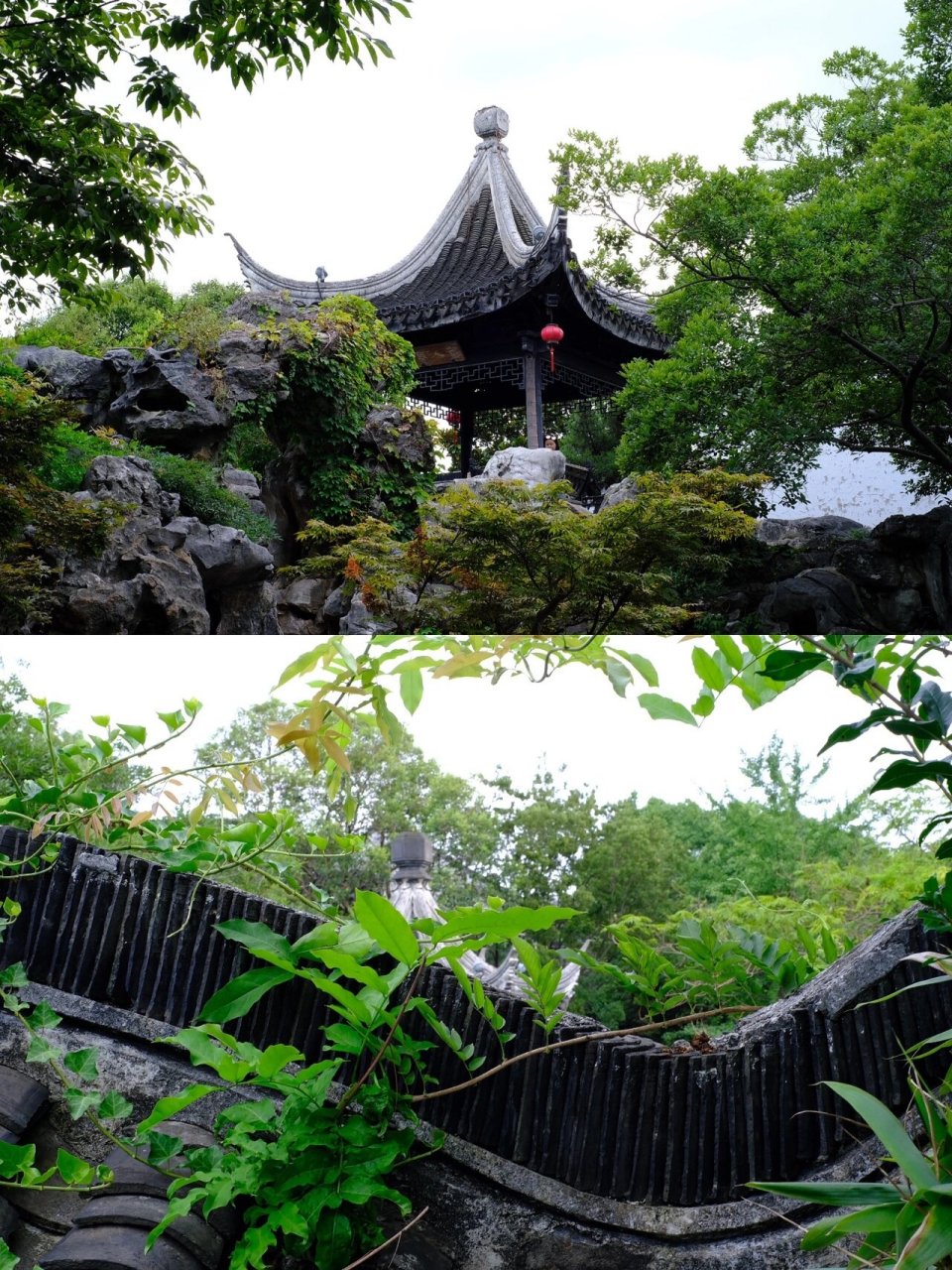 位于木渎古镇山塘街王家桥北的严家花园, 是木渎必游景点之一. .