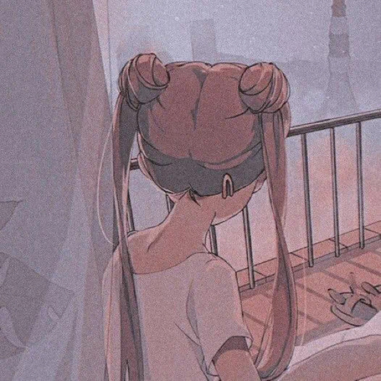 提供一组高清女生动漫头像背影,供您欣赏