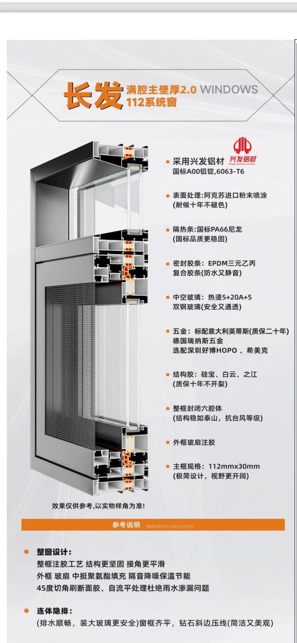 兴发铝材型材图集图片