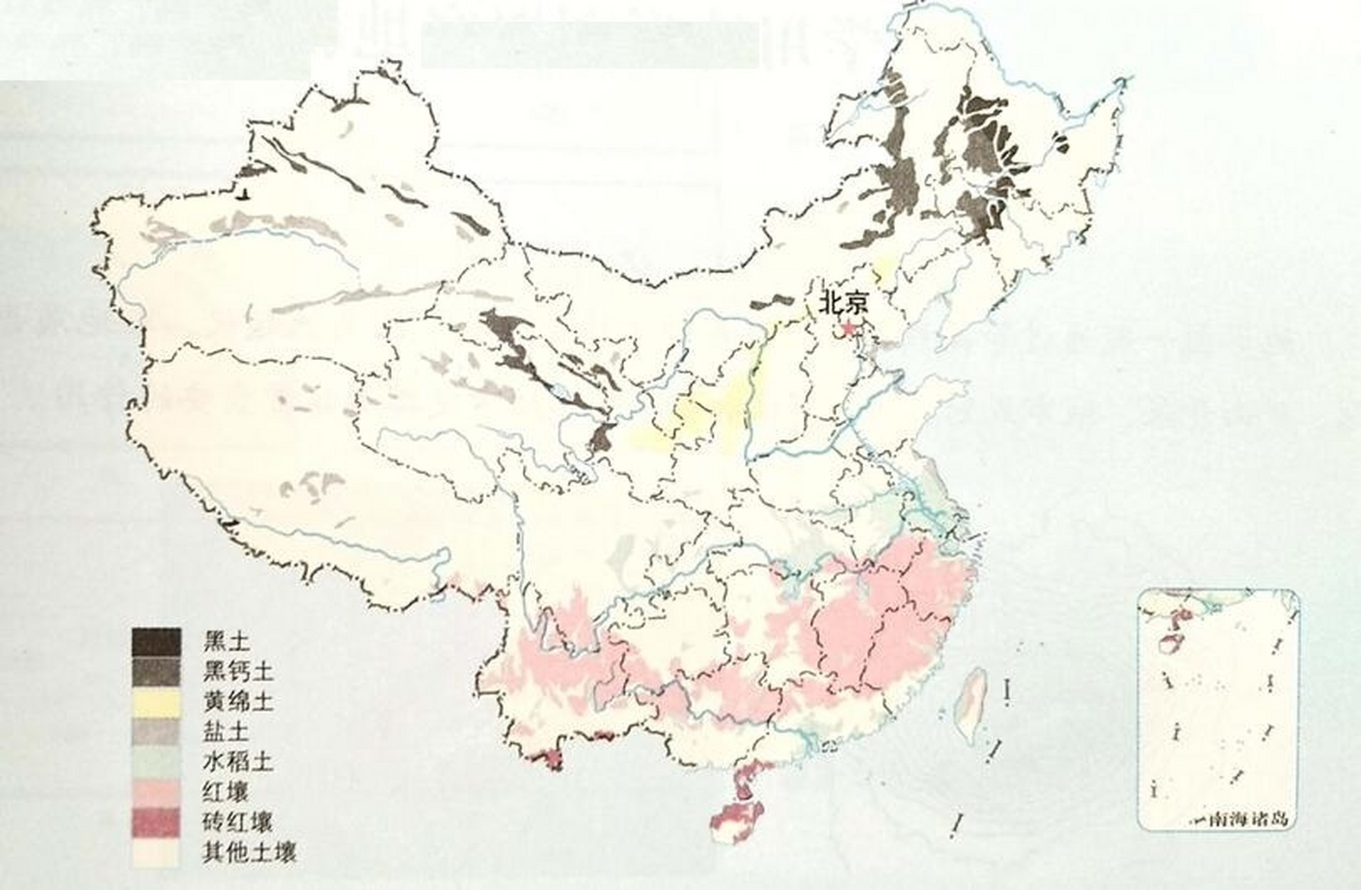 中国黑土地具体分布图图片