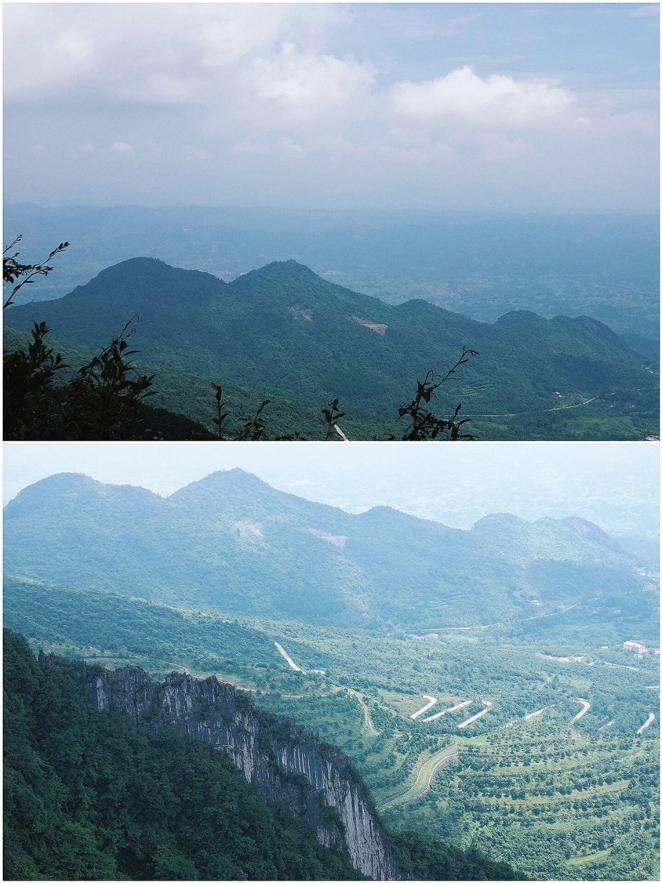 四川广安华蓥山景区图片