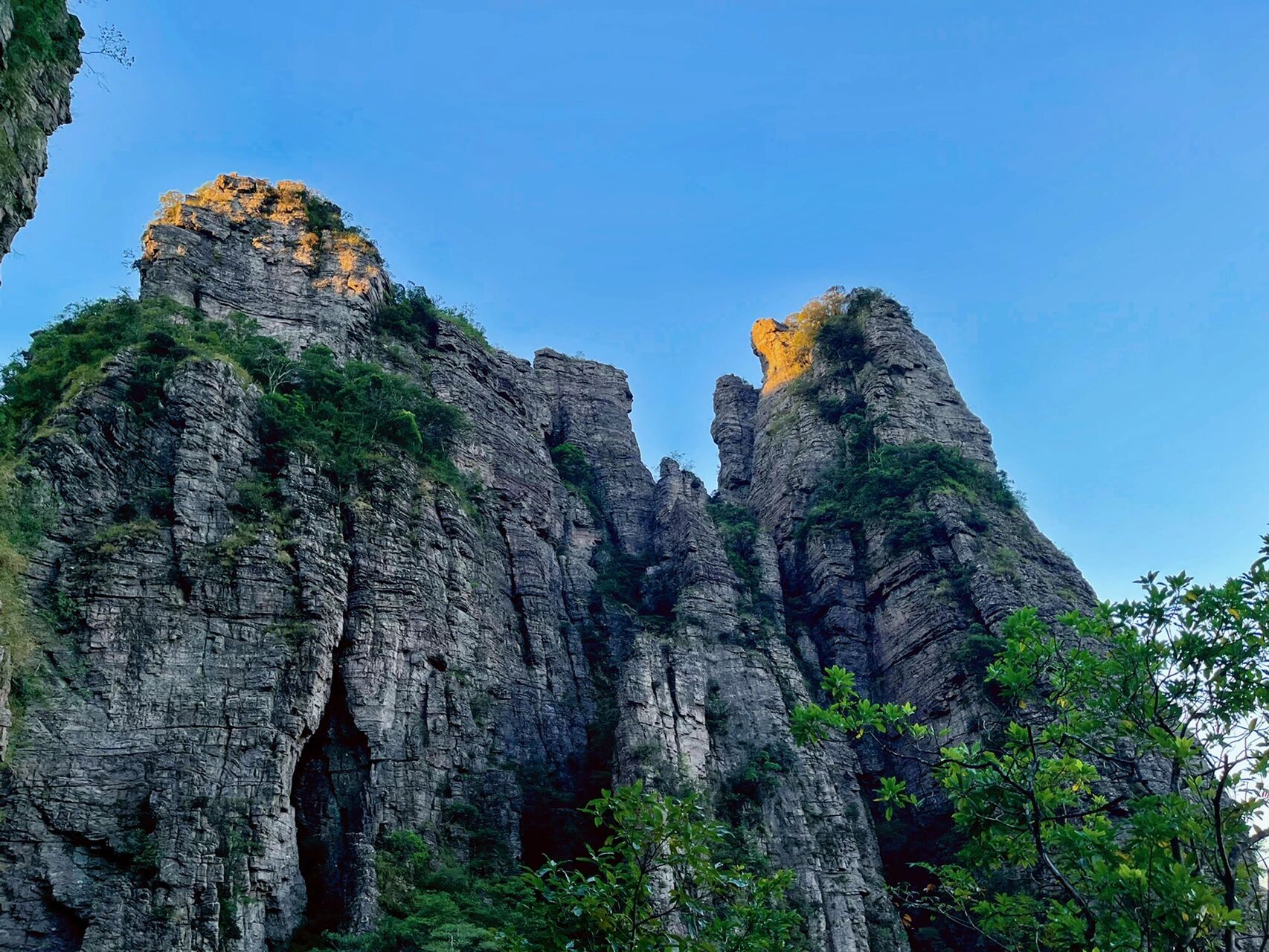 平南北帝山风景区图片图片