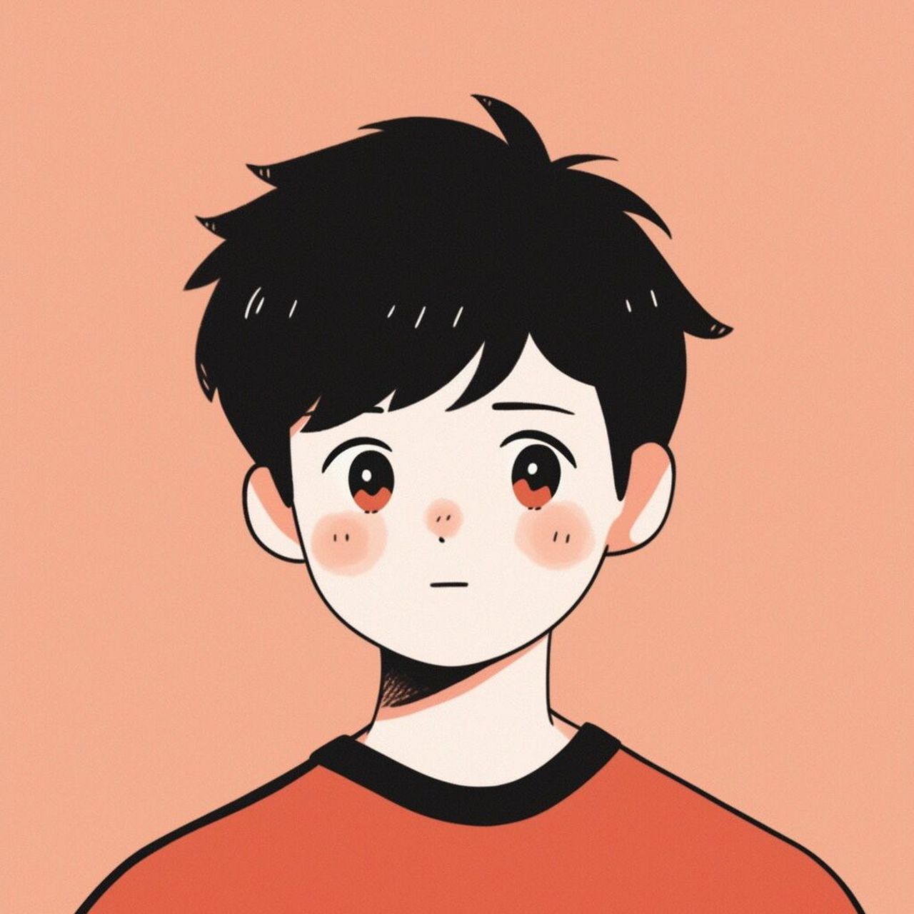 腼腆男生看过来,领取你的头像