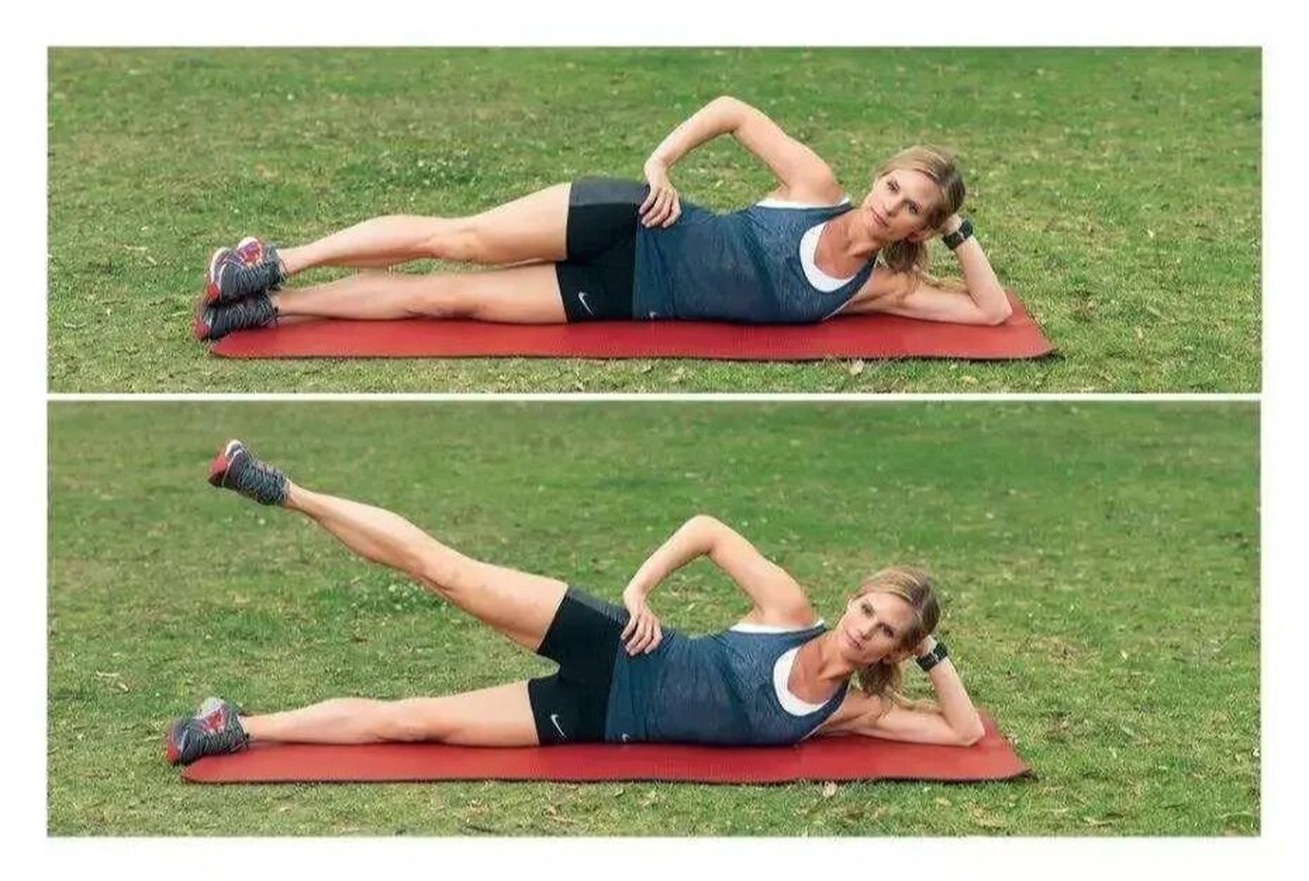 瑜伽体式精讲～侧抬腿式 今天分享的体式叫侧抬腿式,看似简单,其实