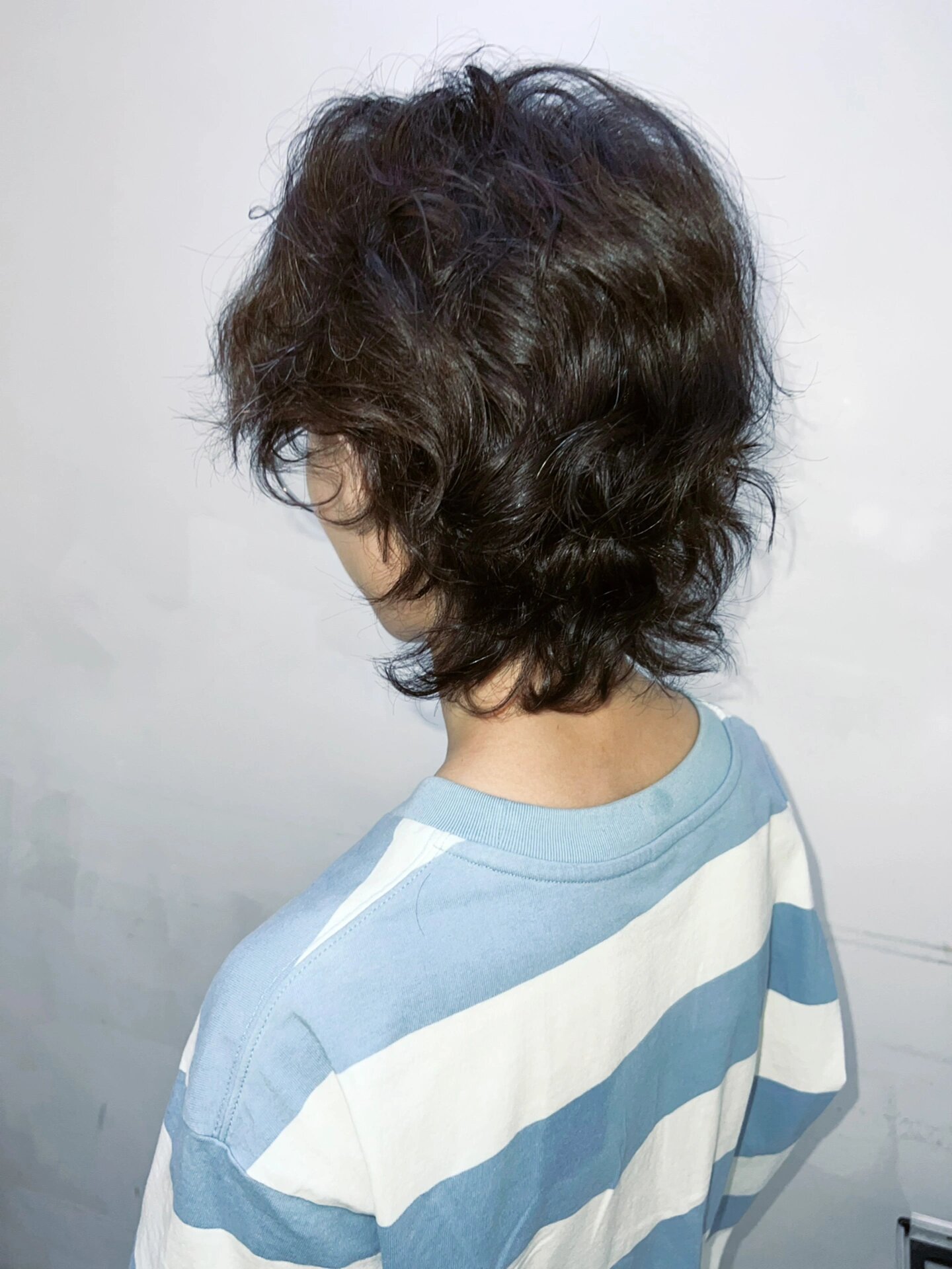 少年感|狼尾烫发 无性别狼尾烫发,满满的少年感气质