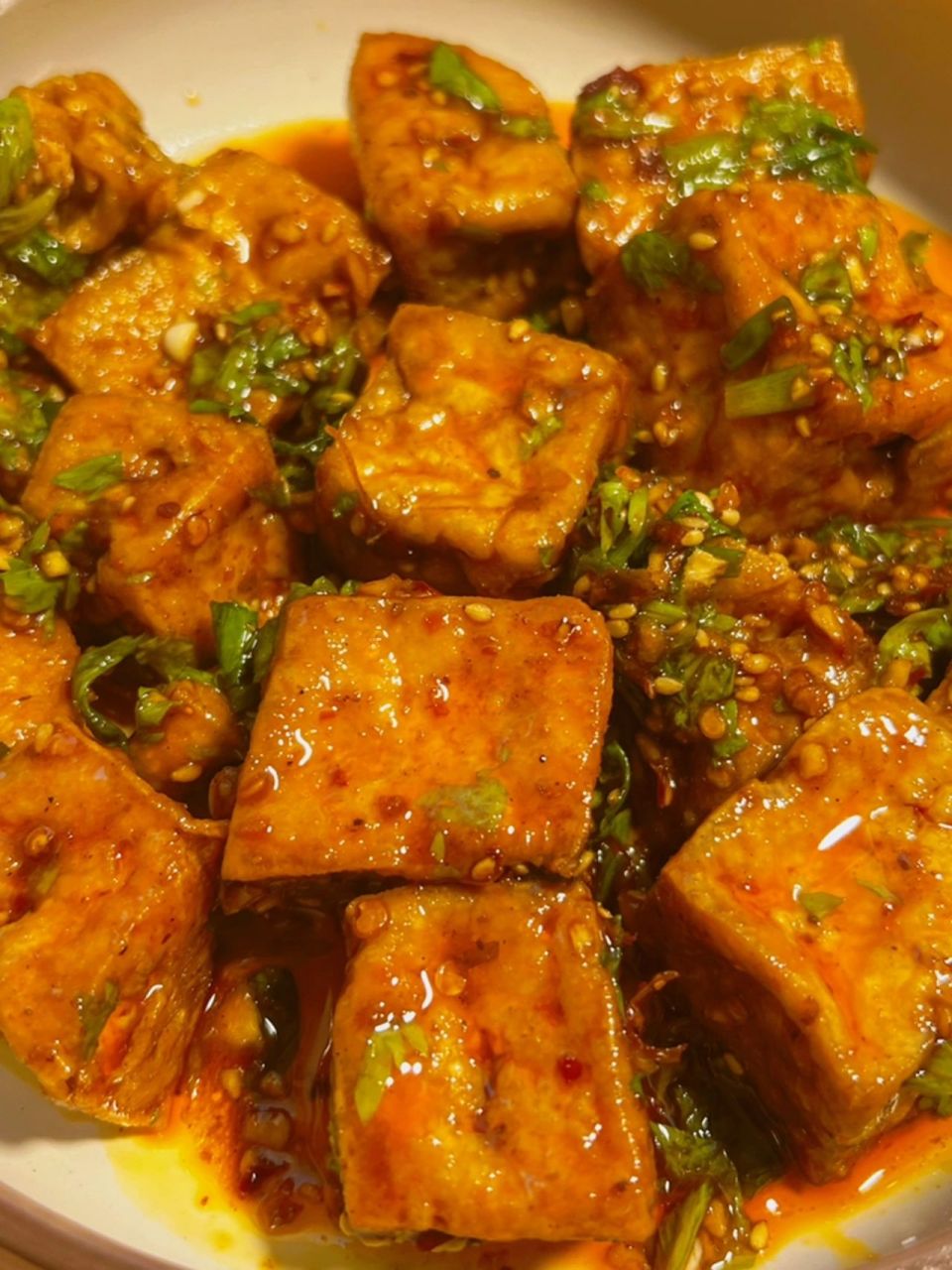 9797咬一口爆汁的炸豆腐,好吃到原地爆 材料0202 老豆腐一块