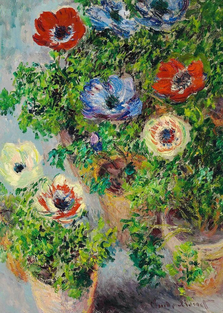 "印象派领导者"|莫奈花园油画系列作品欣赏 奥斯卡-克劳德·莫奈(法文