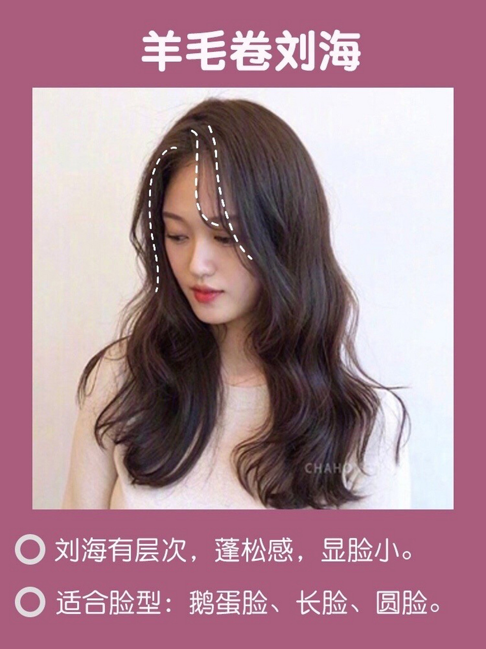 最火的刘海合集 适合各种脸型的刘海设计 2020  9款热刘海集合ins风