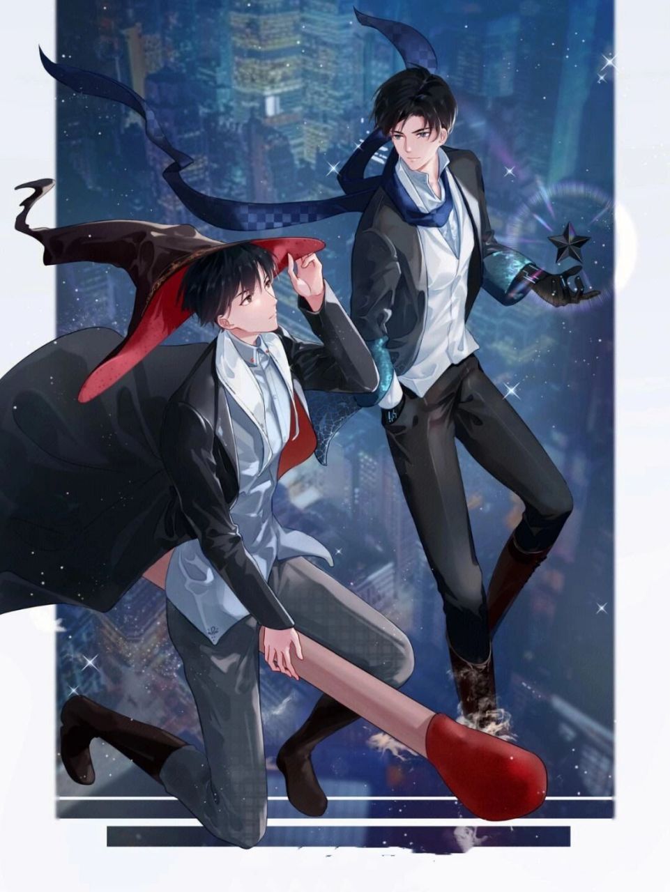 傅闻夺(维克多)&唐陌(蔗糖) 【万般皆下品,马赛克赛高】 『叮咚!