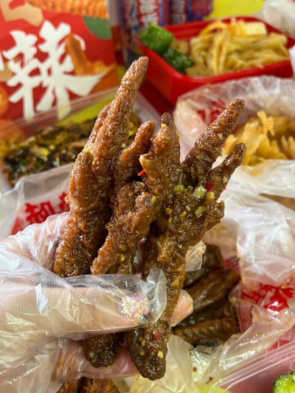 绝味#02#无骨鸡爪#02#脱骨凤爪#02宵夜02#追剧小零食