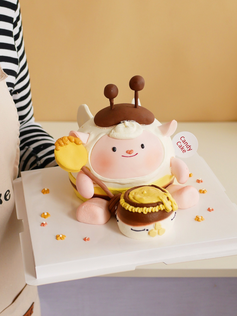 小羊dongdong93蛋糕2610版耶7015 感谢客人的信任93密封罐