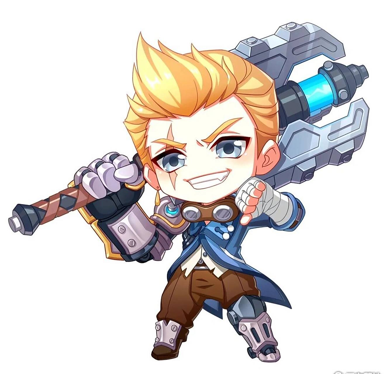 q版动漫男生全身图片分享