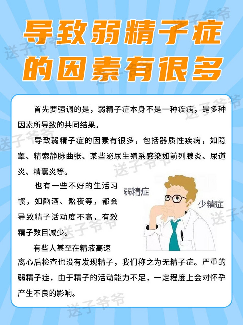 男性不育十有八九,是弱精症!