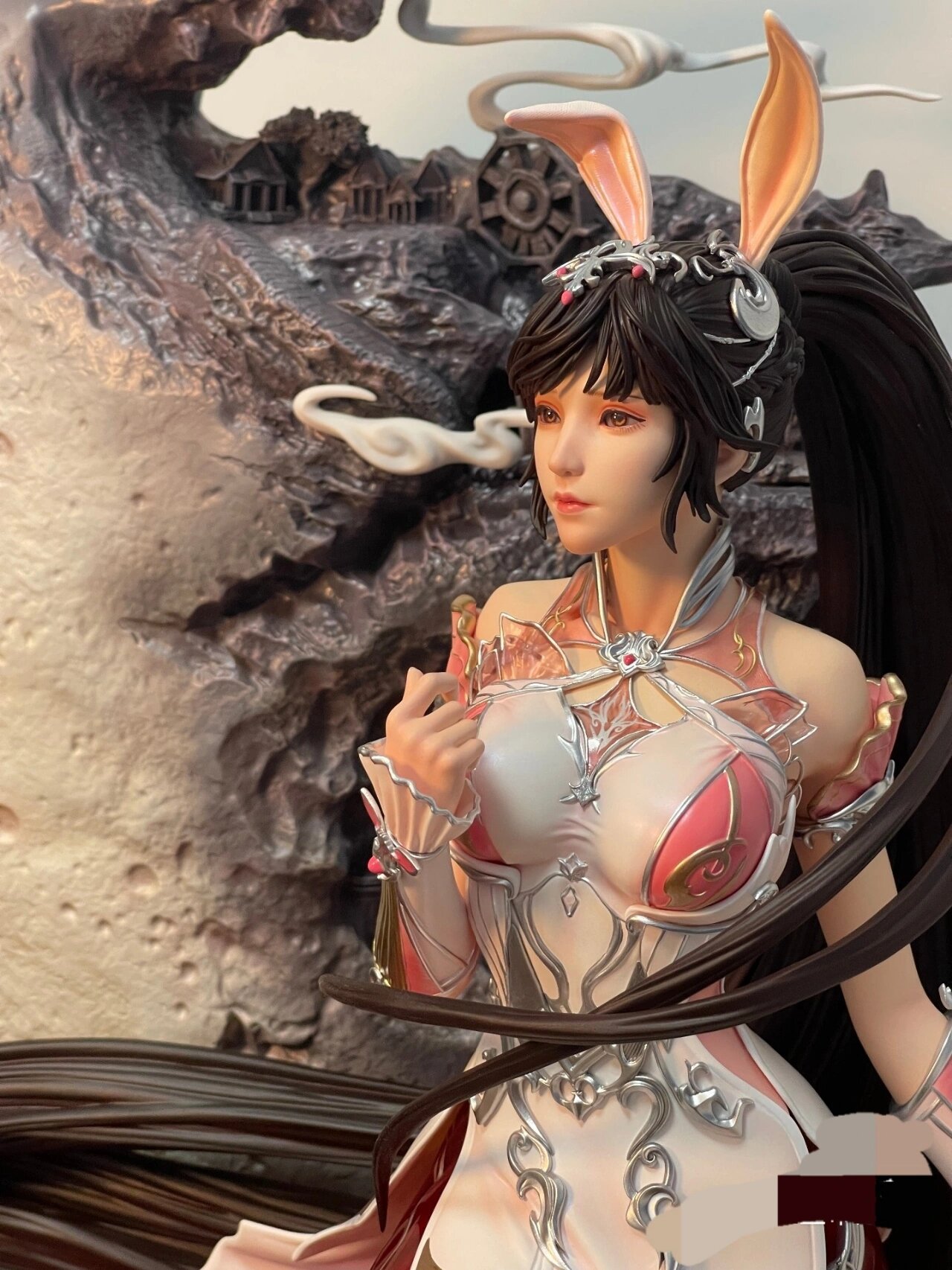 piji否极pj小舞手办雕像,说脸崩的好好看看