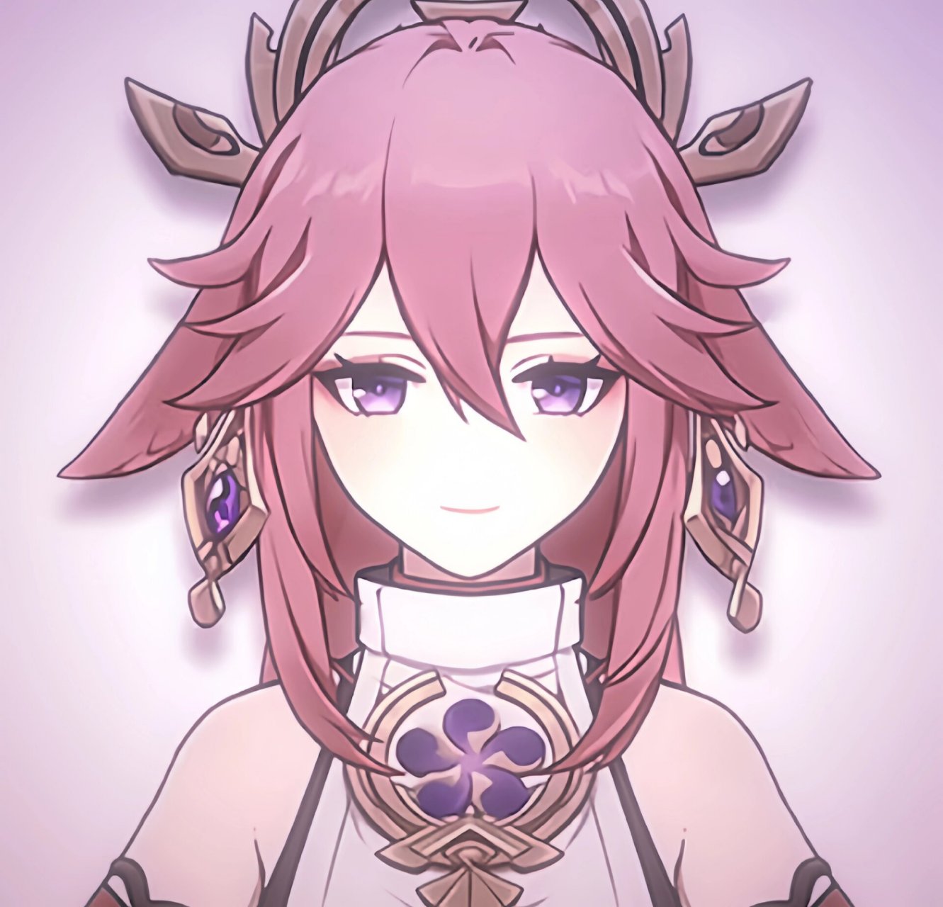 八重神子自调头像