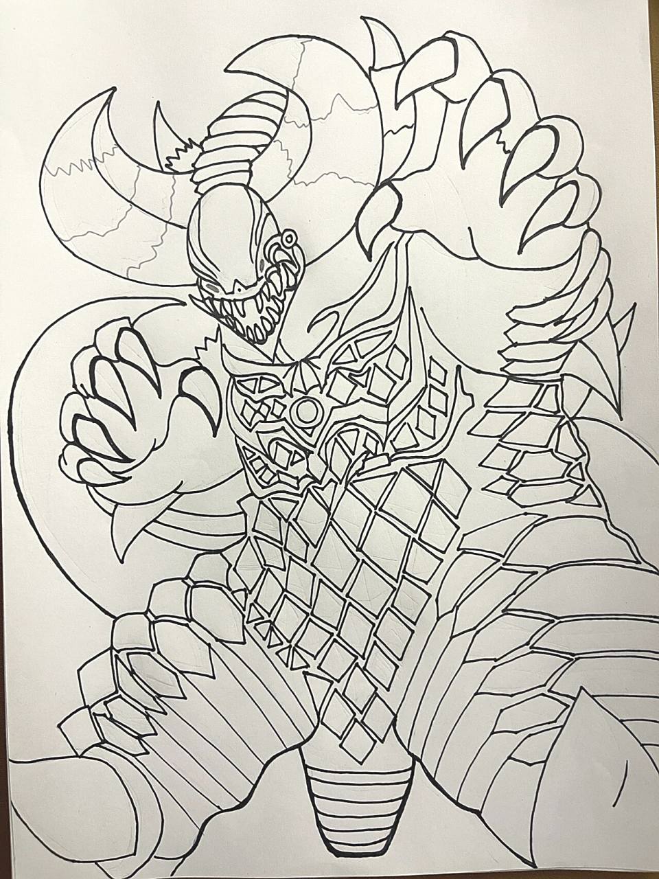 后续逐个完成上色96 还有什么推荐画的奥特曼或者怪兽嘛?