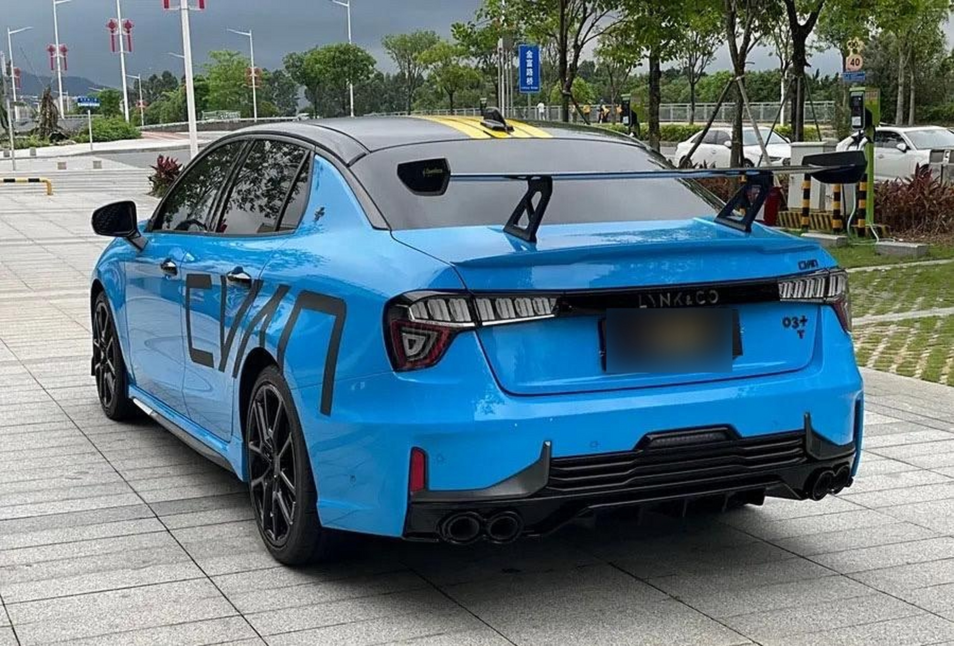 2022款领克03  cyan定制性能套装 表显里程 0.