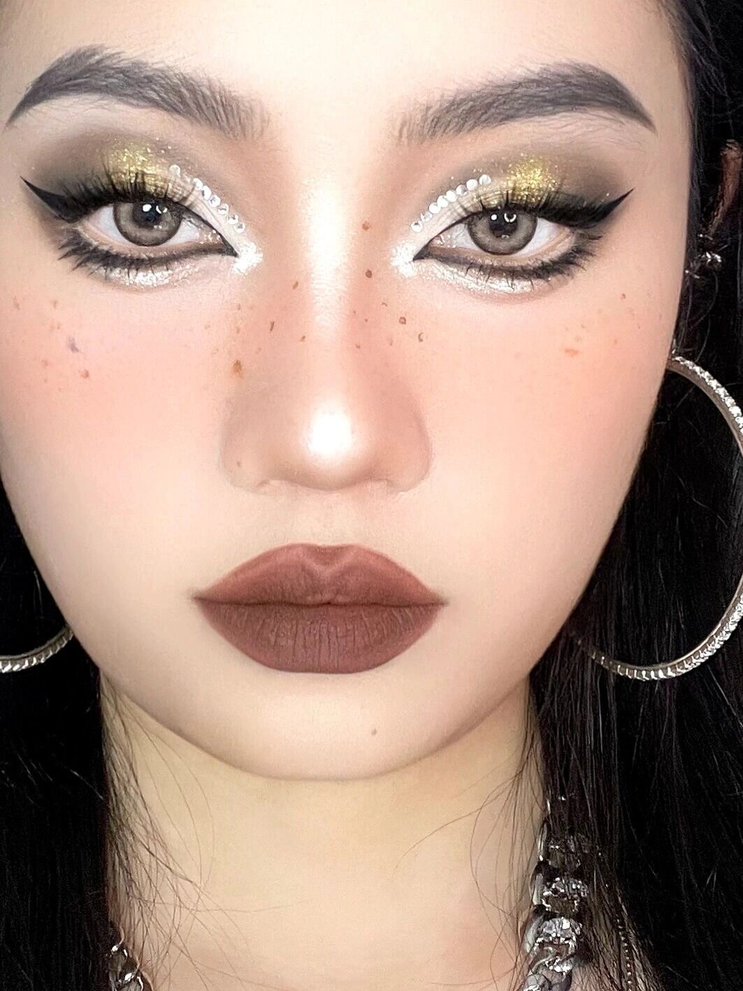 暗黑系截断眼妆合集94 不知不觉画过很多截断式眼妆了 这次整理了